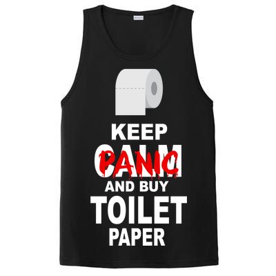 Keep Panic And Buy Toilet Paper PosiCharge Competitor Tank