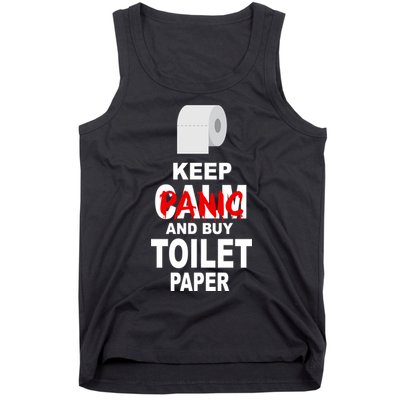 Keep Panic And Buy Toilet Paper Tank Top