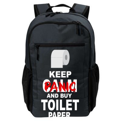 Keep Panic And Buy Toilet Paper Daily Commute Backpack