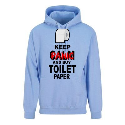 Keep Panic And Buy Toilet Paper Unisex Surf Hoodie