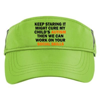 Keep Staring It Might Cure Autism Adult Drive Performance Visor