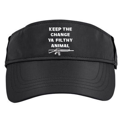 Keep The Change Ya Filthy Animal Adult Drive Performance Visor