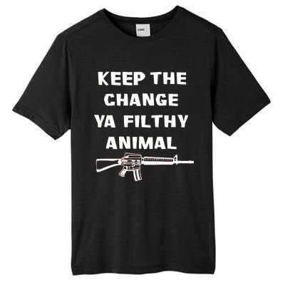 Keep The Change Ya Filthy Animal Tall Fusion ChromaSoft Performance T-Shirt