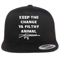 Keep The Change Ya Filthy Animal Flatbill Hat
