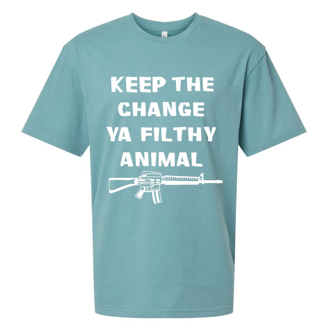 Keep The Change Ya Filthy Animal Sueded Cloud Jersey T-Shirt