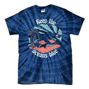 Keep The Ocean Blue Tie-Dye T-Shirt