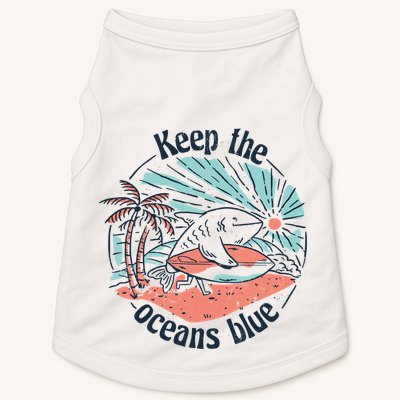 Keep The Ocean Blue Doggie Tank