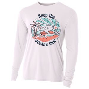 Keep The Ocean Blue Cooling Performance Long Sleeve Crew