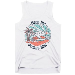 Keep The Ocean Blue Tank Top