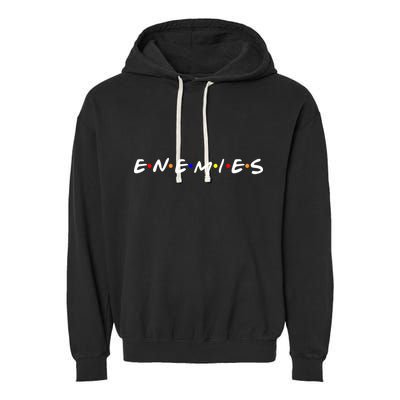 Keep Your Enemies Close Garment-Dyed Fleece Hoodie