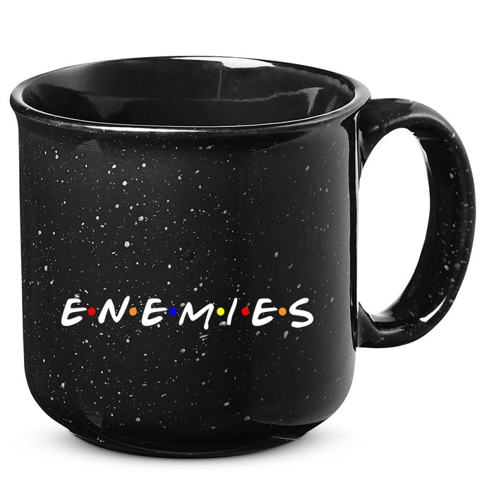 Keep Your Enemies Close 15oz Campfire Ceramic Mug