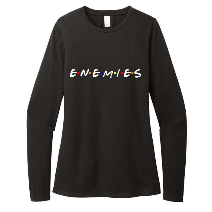 Keep Your Enemies Close Womens CVC Long Sleeve Shirt