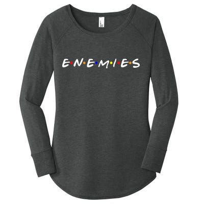 Keep Your Enemies Close Women's Perfect Tri Tunic Long Sleeve Shirt