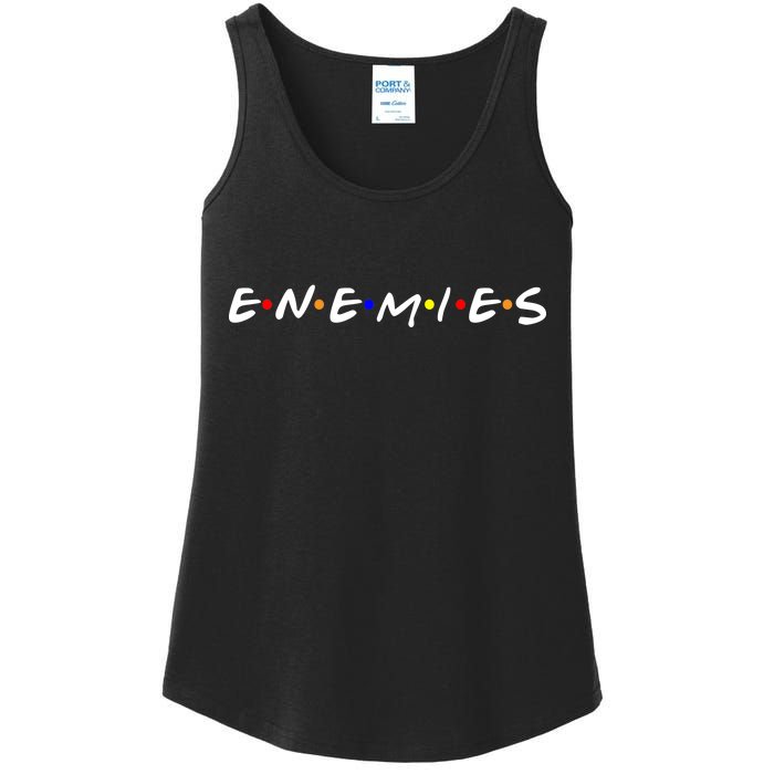 Keep Your Enemies Close Ladies Essential Tank