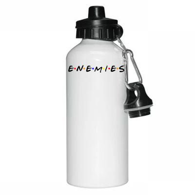 Keep Your Enemies Close Aluminum Water Bottle 