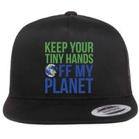 Keep Your Tiny Hads Off My Planet Earth Photo Flatbill Hat