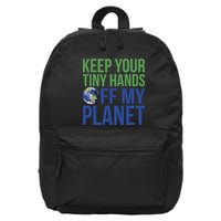 Keep Your Tiny Hads Off My Planet Earth Photo 16 in Basic Backpack