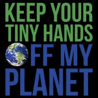 Keep Your Tiny Hads Off My Planet Earth Photo Baby Bodysuit