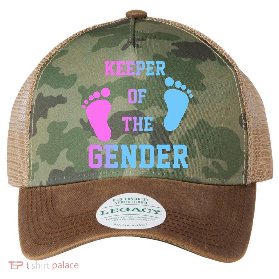 Keeper Of The Gender Legacy Tie Dye Trucker Hat