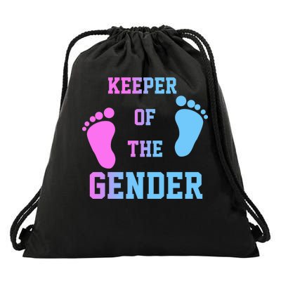 Keeper Of The Gender Drawstring Bag