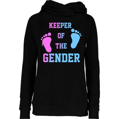 Keeper Of The Gender Womens Funnel Neck Pullover Hood