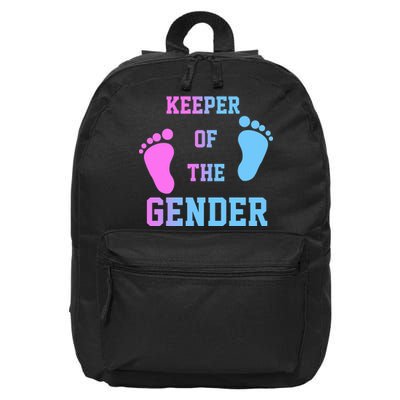 Keeper Of The Gender 16 in Basic Backpack