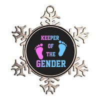 Keeper Of The Gender Metallic Star Ornament