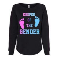 Keeper Of The Gender Womens California Wash Sweatshirt