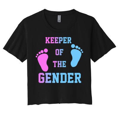 Keeper Of The Gender Women's Crop Top Tee