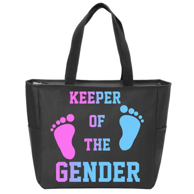 Keeper Of The Gender Zip Tote Bag