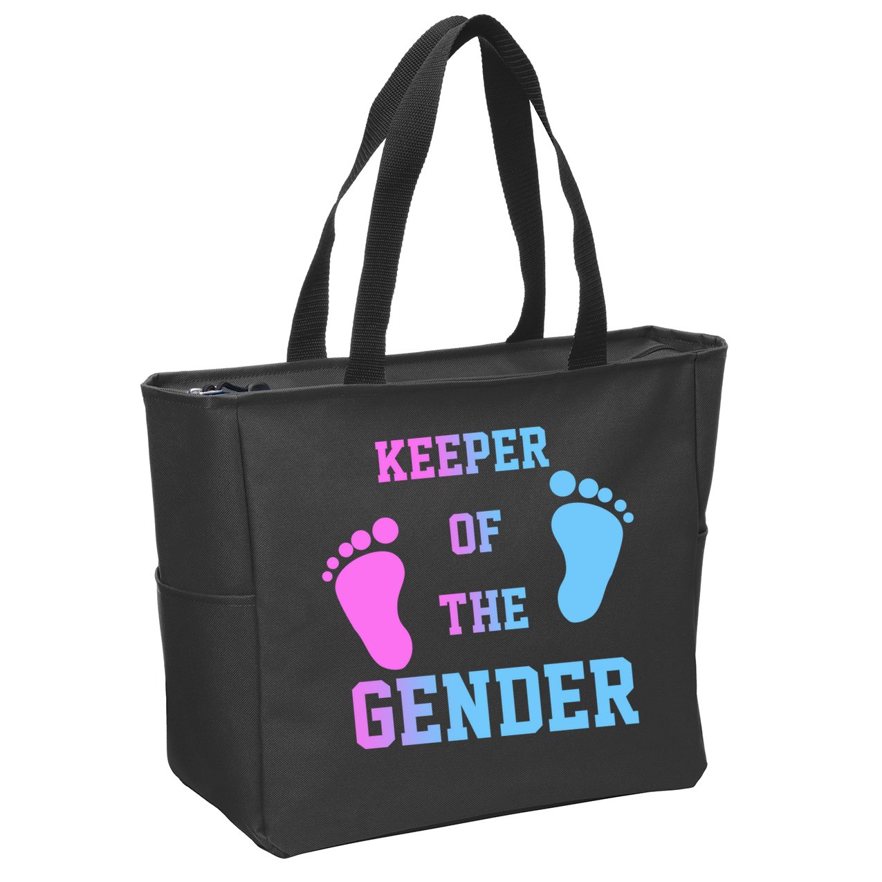 Keeper Of The Gender Zip Tote Bag