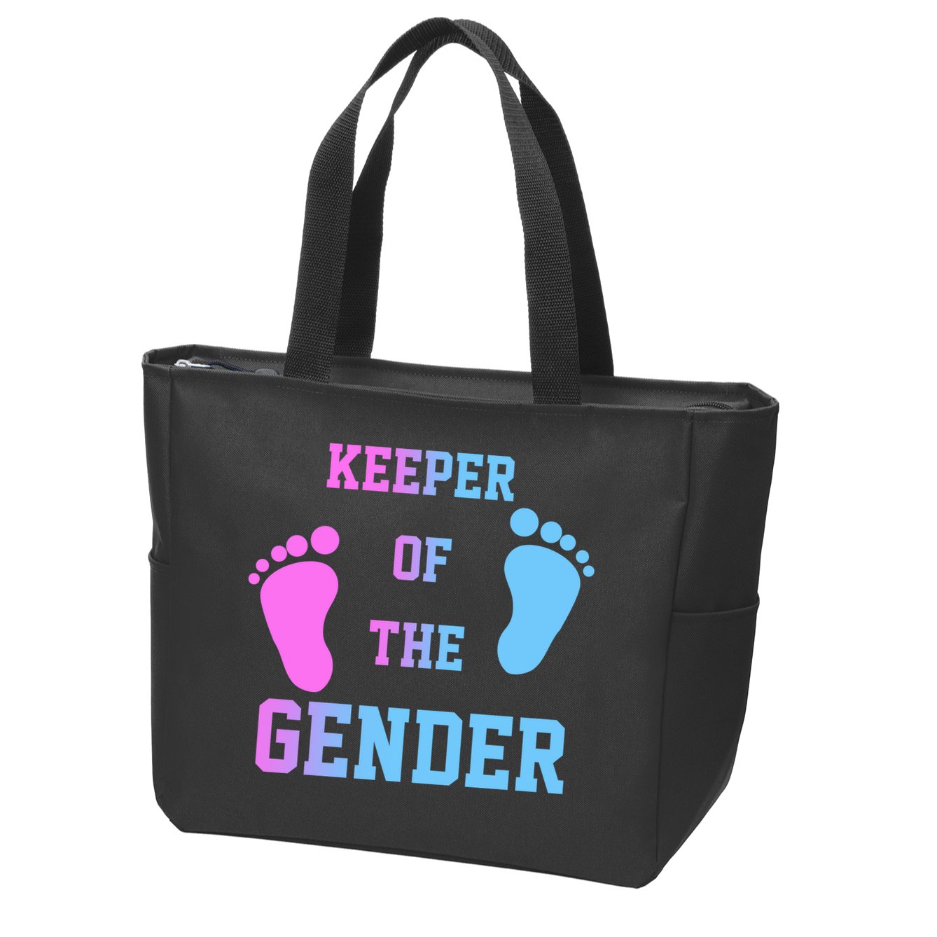 Keeper Of The Gender Zip Tote Bag