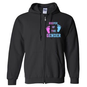 Keeper Of The Gender Full Zip Hoodie