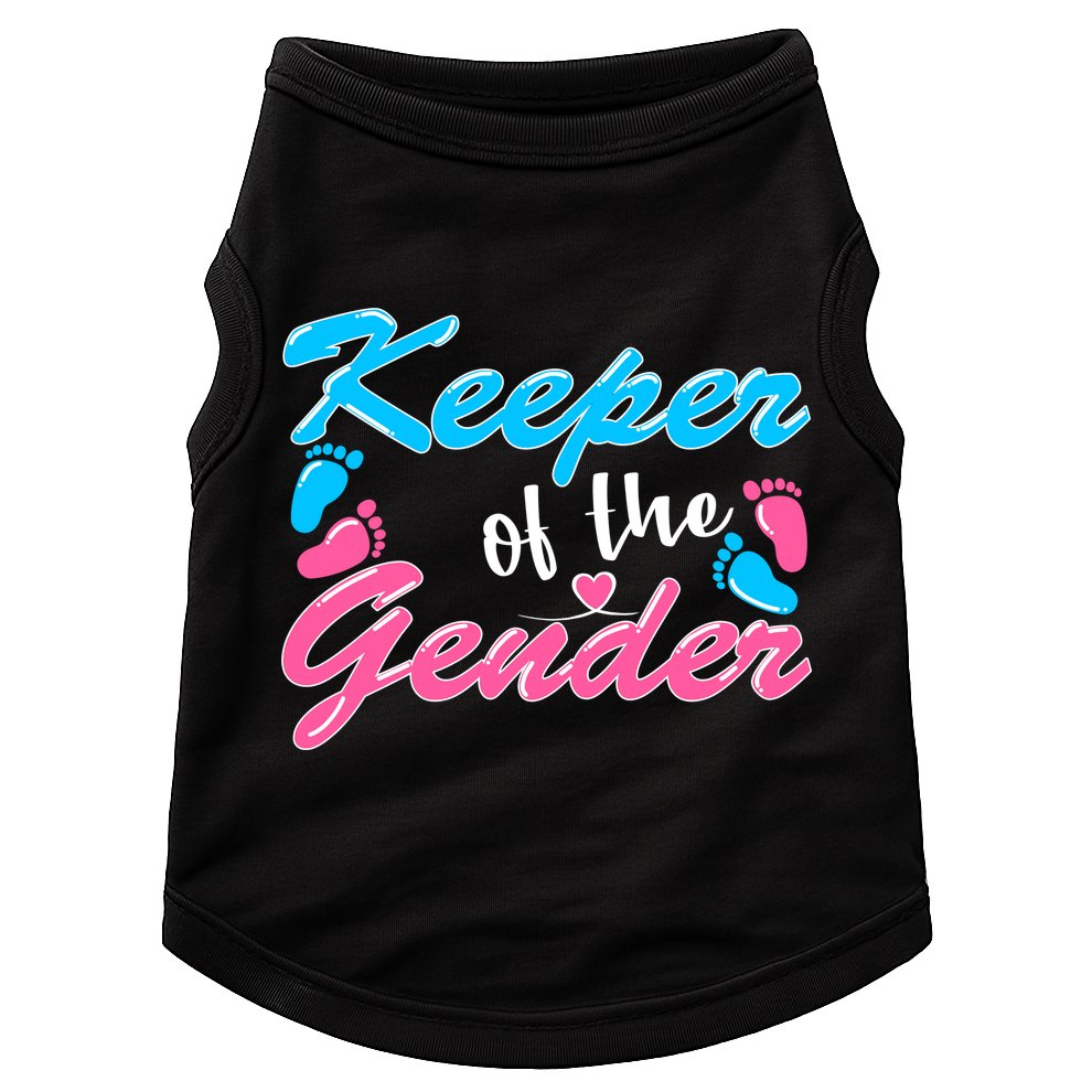 Keeper Of The Gender Baby Reveal Party Doggie Tank