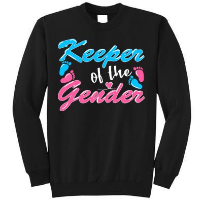 Keeper Of The Gender Baby Reveal Party Sweatshirt