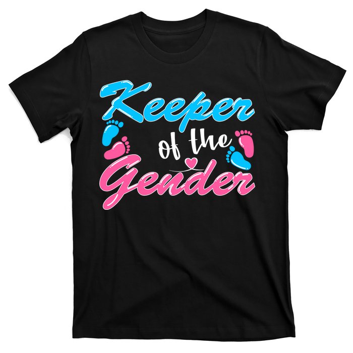 Keeper Of The Gender Baby Reveal Party T-Shirt