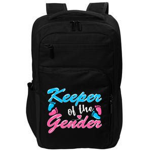 Keeper Of The Gender Baby Reveal Party Impact Tech Backpack