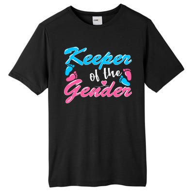 Keeper Of The Gender Baby Reveal Party Tall Fusion ChromaSoft Performance T-Shirt