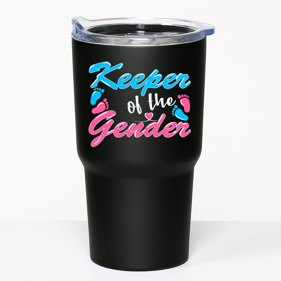 Keeper Of The Gender Baby Reveal Party Tumbler