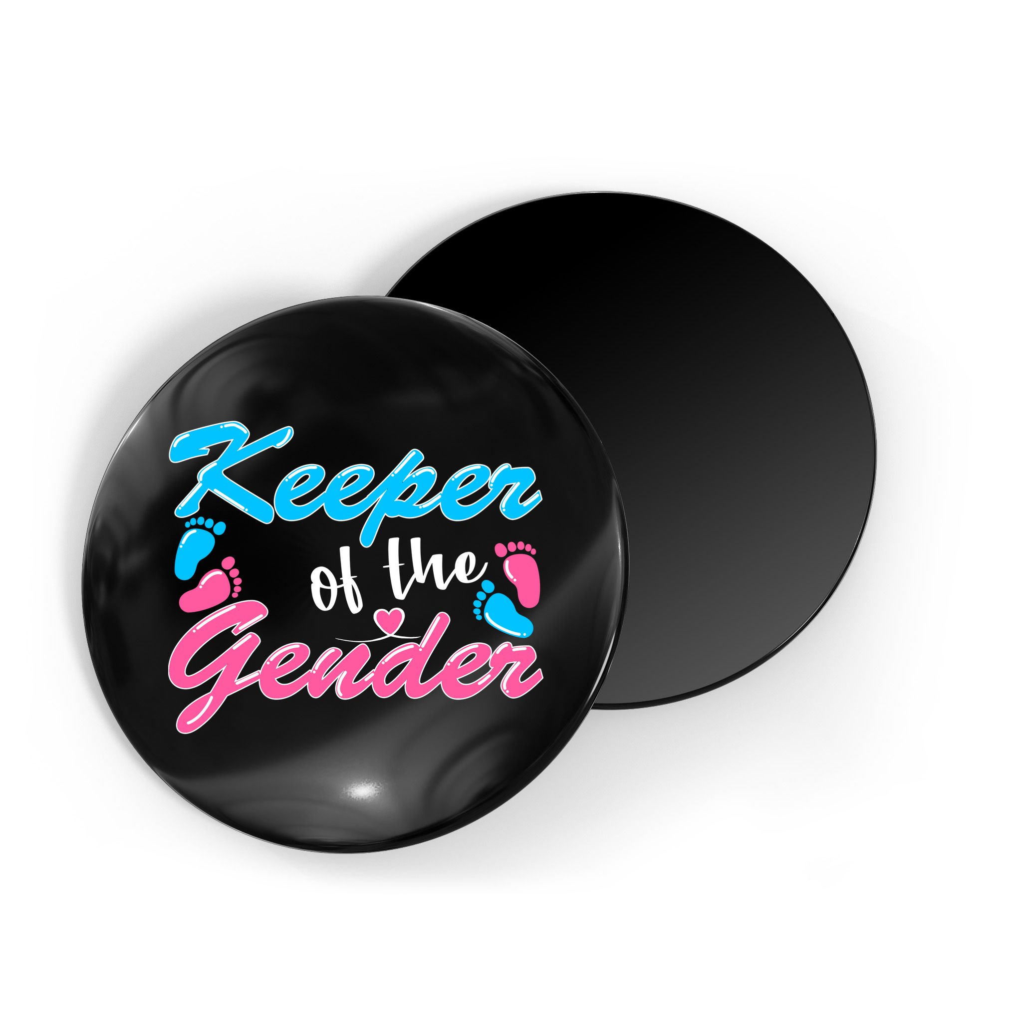 Keeper Of The Gender Baby Reveal Party Magnet