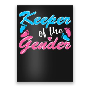 Keeper Of The Gender Baby Reveal Party Poster