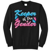 Keeper Of The Gender Baby Reveal Party Tall Sweatshirt