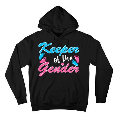 Keeper Of The Gender Baby Reveal Party Tall Hoodie