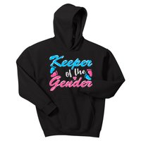 Keeper Of The Gender Baby Reveal Party Kids Hoodie