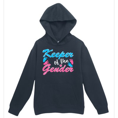 Keeper Of The Gender Baby Reveal Party Urban Pullover Hoodie