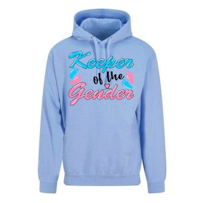 Keeper Of The Gender Baby Reveal Party Unisex Surf Hoodie