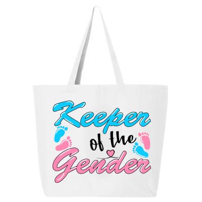 Keeper Of The Gender Baby Reveal Party 25L Jumbo Tote