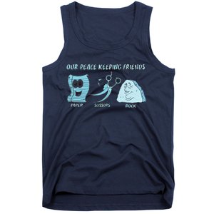 Keeping Friends Scissors Paper Rock Tank Top