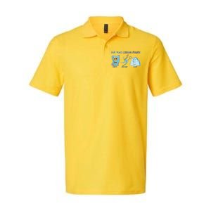 Keeping Friends Scissors Paper Rock Softstyle Adult Sport Polo