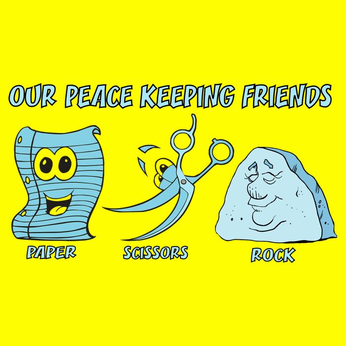 Keeping Friends Scissors Paper Rock Kids T-Shirt